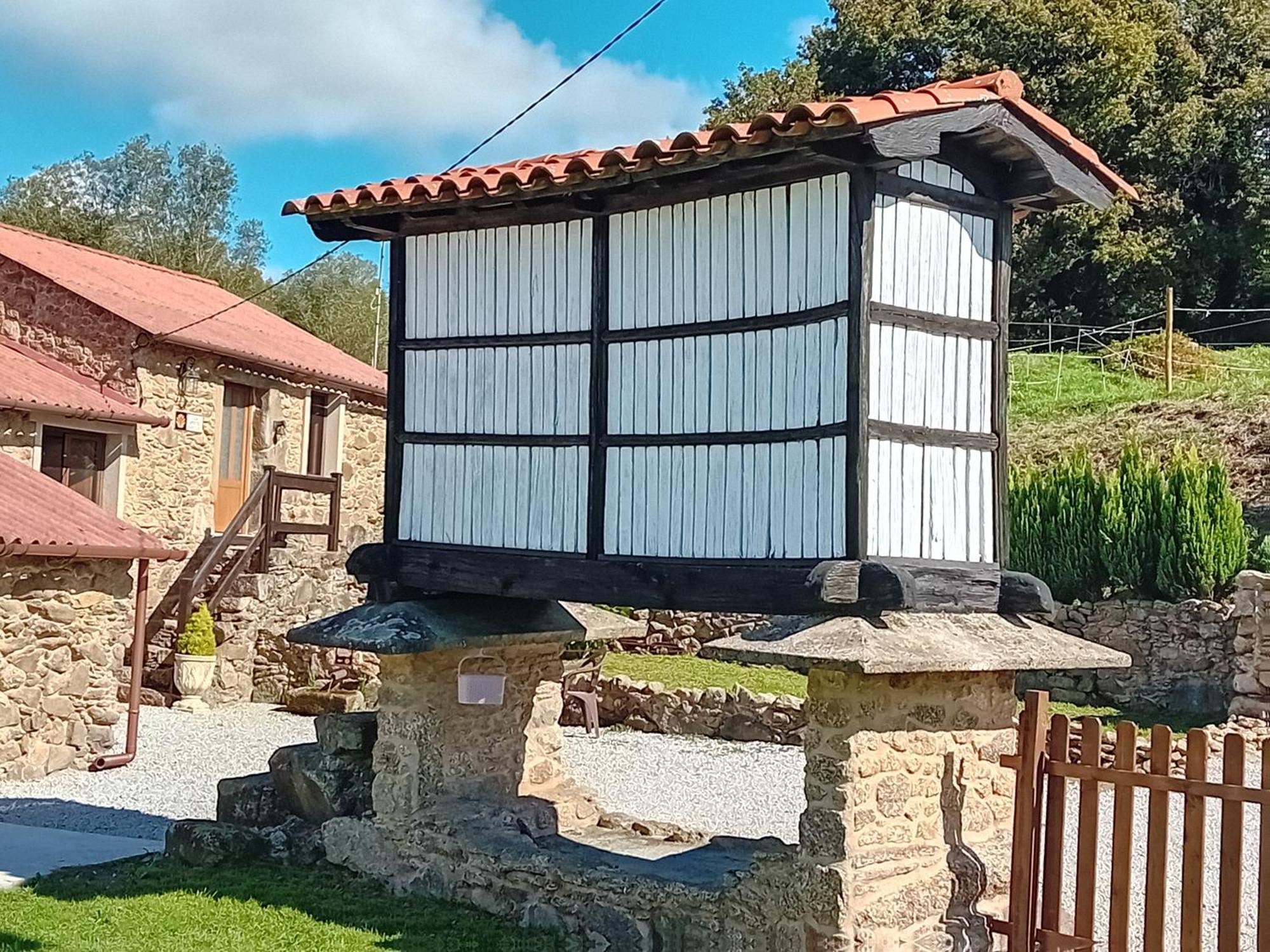 Stone Cottage O Cebreiro Curtis Exterior foto