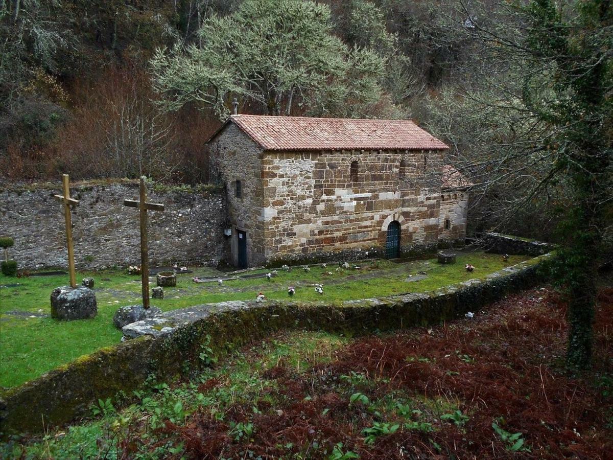 Stone Cottage O Cebreiro Curtis Exterior foto